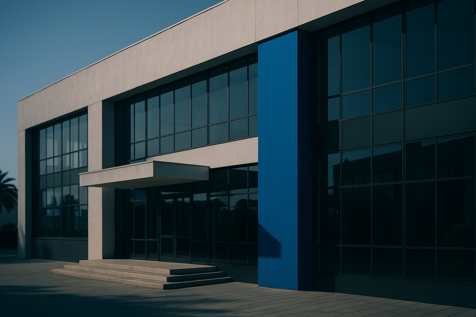 Moderno edificio commerciale nel Sud Italia